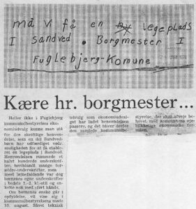 Ansøgning om legeplads