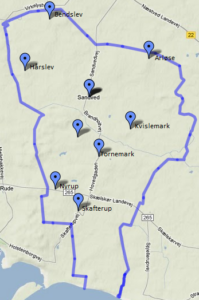 Kort over Lokalråd 4262